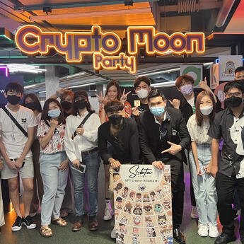 [05/22] NFT Showcase : Crypto Moon Party at MUNX2 Seacon Srinakarin